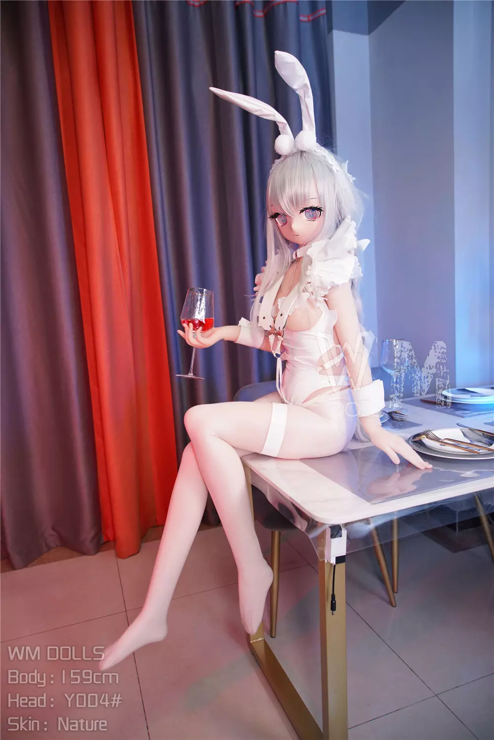 WM S-TPE 159cm Anime Sex Doll with PVC head#Y004